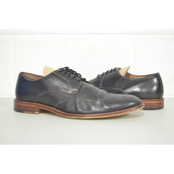 Banana Republic Other - Banana Republic 10.5 M Digby Brogue Black Leather Lace Up Dress Shoes‎